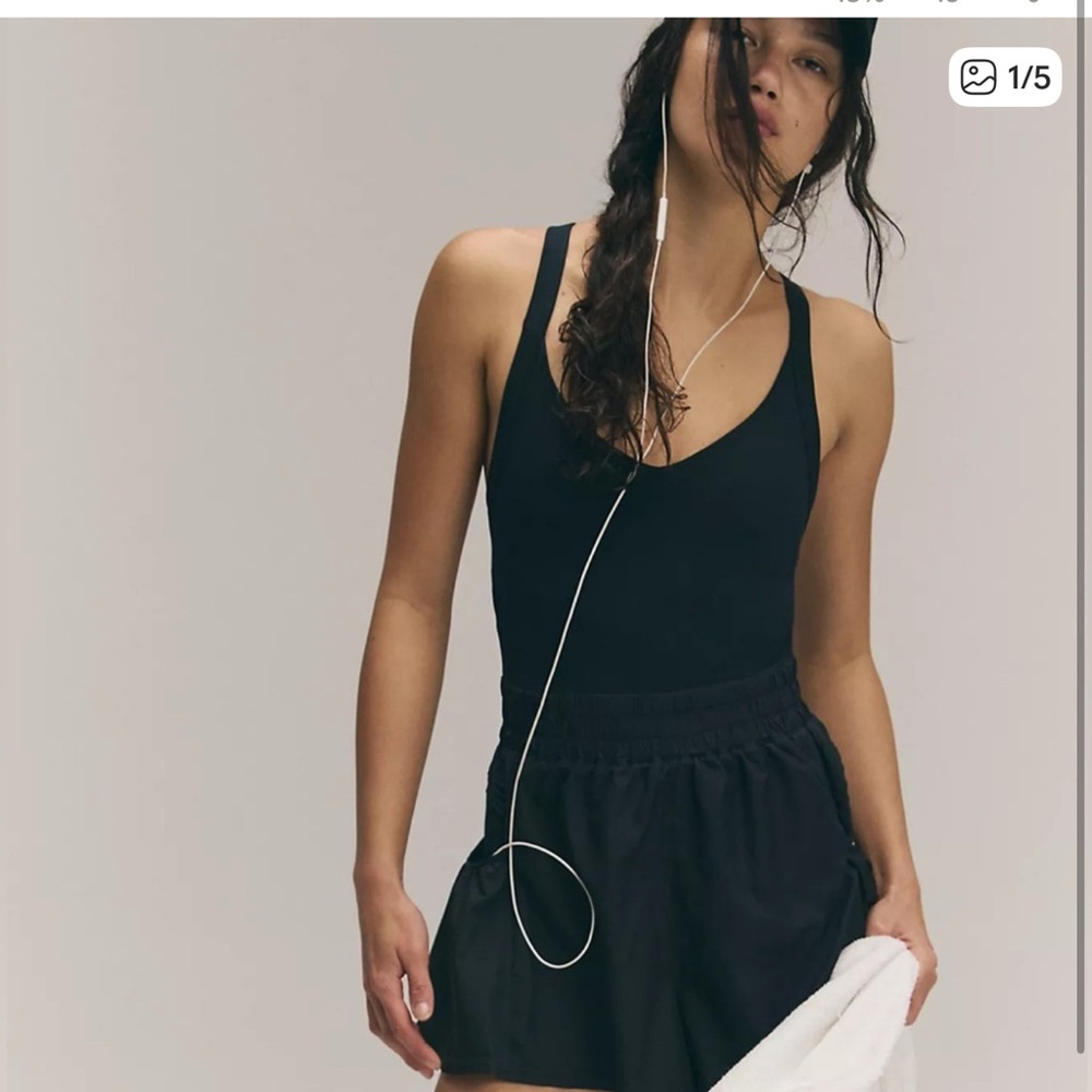 Free people movement get your flirt on shortsie one piece